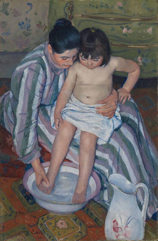 Mary Cassatt The Childs Bath France oil painting art